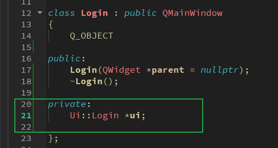 这里起的名称为ui